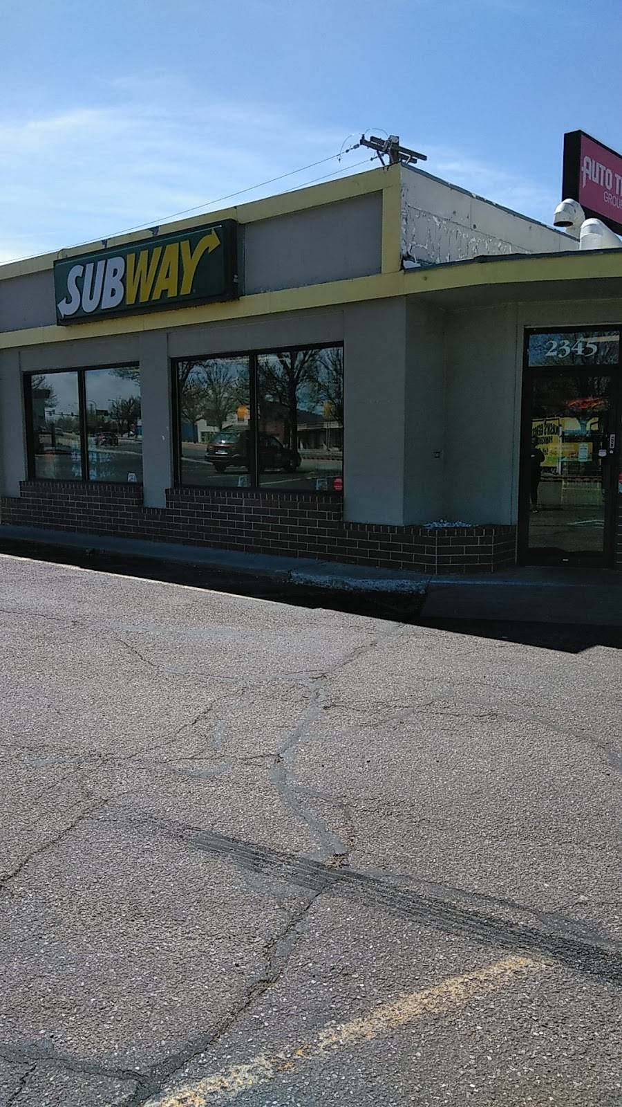 Subway | meal takeaway | 2345 E Platte Ave, Colorado Springs, CO 80909, USA | 7196300637 OR +1 719-630-0637