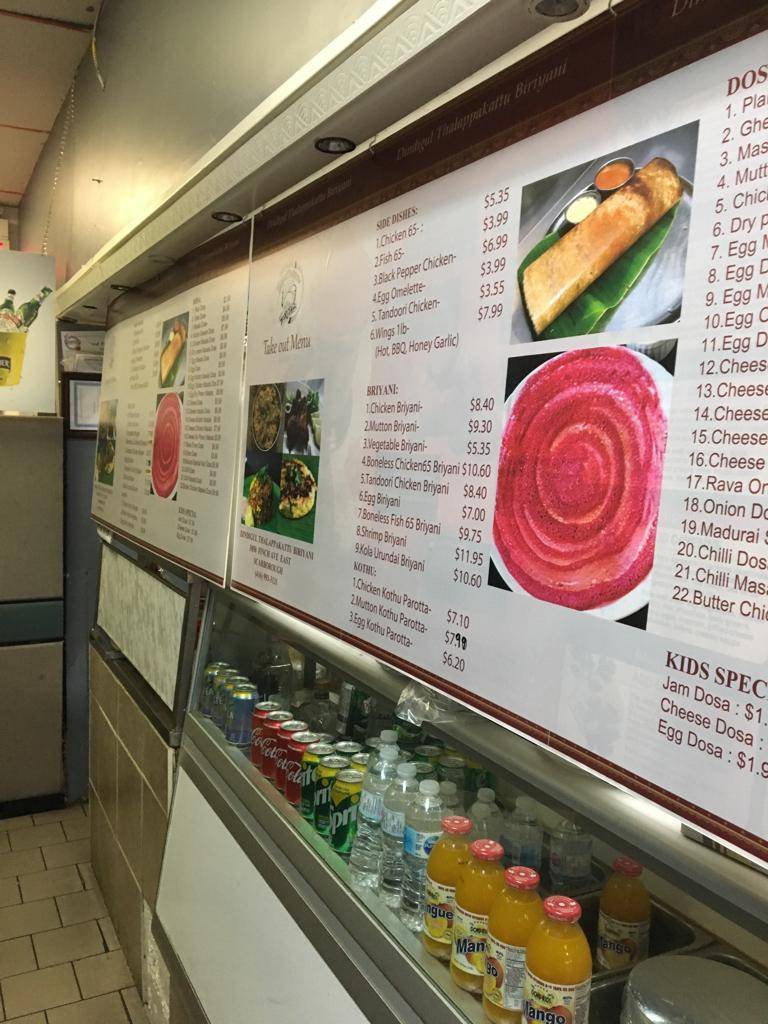 Dindigul Biriyani | restaurant | 3850 Finch Ave E, Scarborough, ON M1T 3T6, Canada | 4169933131 OR +1 416-993-3131