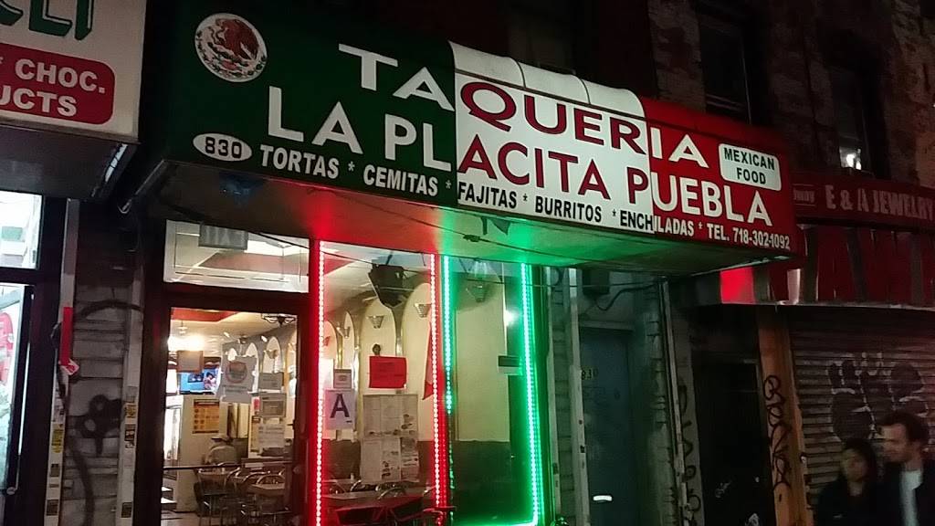 La Placita Puebla | restaurant | 830 Broadway, Brooklyn, NY 11206, USA | 7183021092 OR +1 718-302-1092