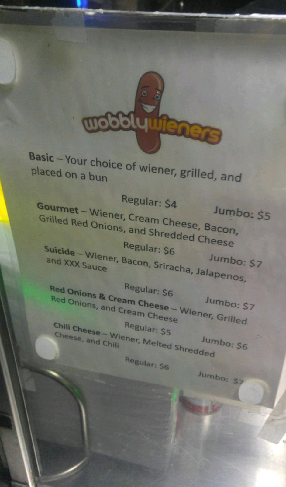 Wobbly Wieners | restaurant | 4479 Everts St, San Diego, CA 92109, USA | 9013783083 OR +1 901-378-3083