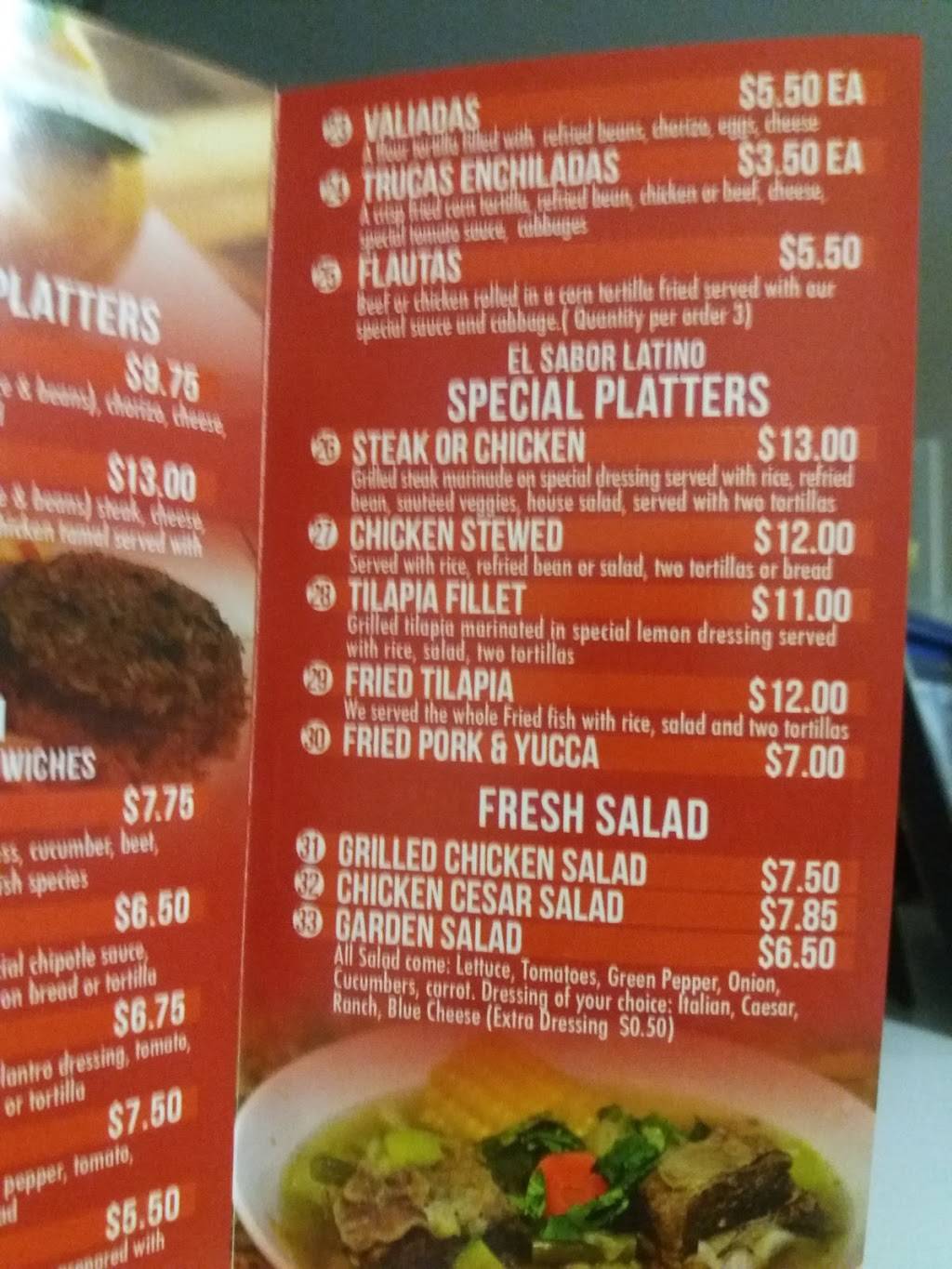 El Sabor Latino Bakery | restaurant | 11413 Grandview Ave, Wheaton, MD 20902, USA | 3019461515 OR +1 301-946-1515