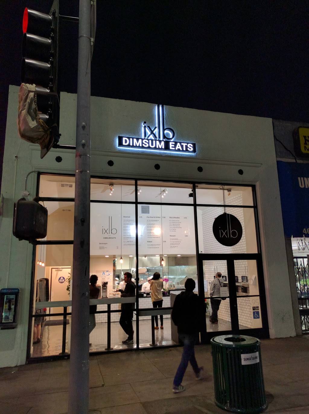 ixlb Dimsum Eats | restaurant | 5900 Sunset Blvd, Los Angeles, CA 90028, USA | 3238484766 OR +1 323-848-4766