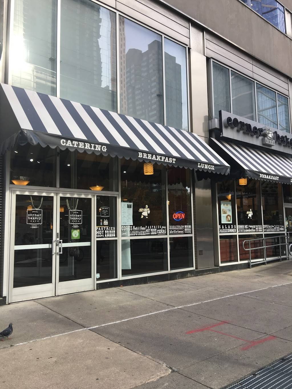 Corner Bakery Cafe | bakery | 1701 Market St 1st Floor, 6 Penn Ctr, Philadelphia, PA 19103, USA | 2155692533 OR +1 215-569-2533