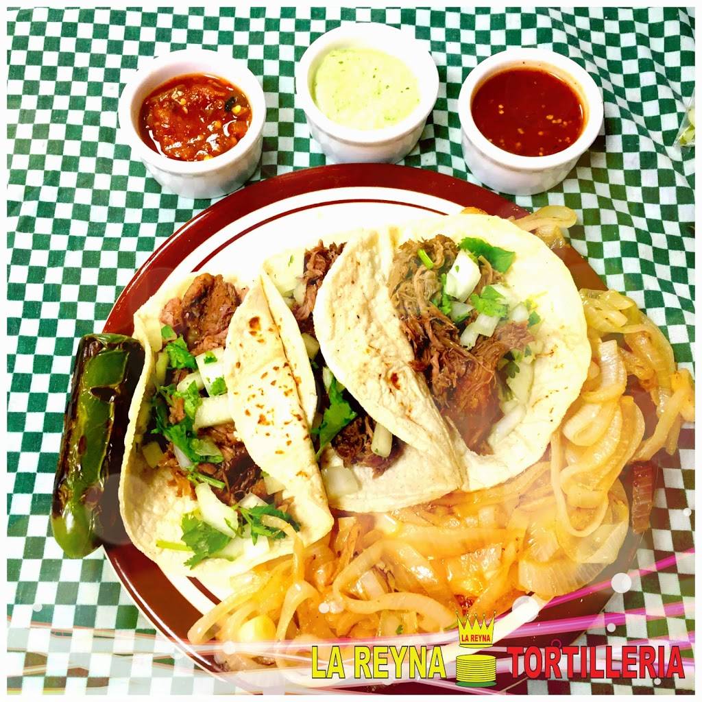 La Reyna Tortilleria | restaurant | 8103 Airline Dr Ste. F, Houston, TX 77037, USA | 8322434104 OR +1 832-243-4104