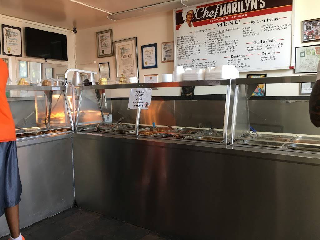 Chef Marilyns, Queen of Down Home Southern Goodies | meal takeaway | 2638 Crenshaw Blvd, Los Angeles, CA 90016, USA | 3237378101 OR +1 323-737-8101