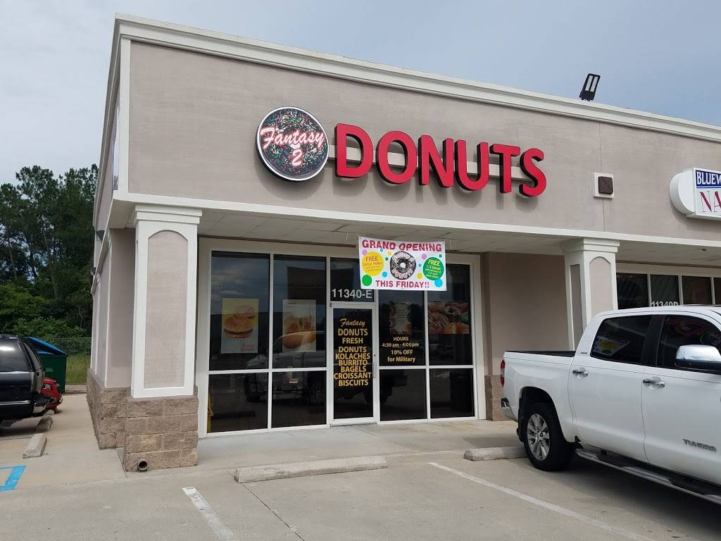 Fantasy2 Dounuts | restaurant | 11340e Three Rivers Rd, Gulfport, MS 39503, USA | 2282844945 OR +1 228-284-4945