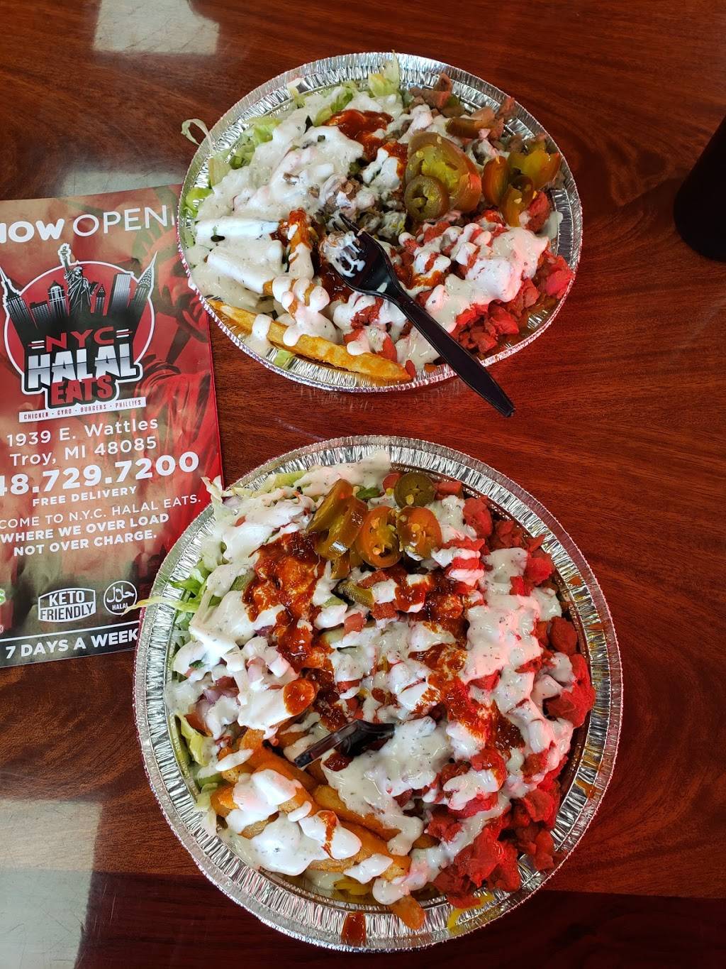 NYC Halal Eats | restaurant | 1939 E Wattles Rd, Troy, MI 48085, USA | 2487297200 OR +1 248-729-7200