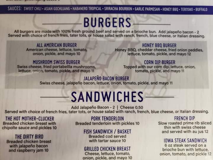 CQ Hob Nob | restaurant | 79 Main Ave N, Britt, IA 50423, USA | 6418430508 OR +1 641-843-0508