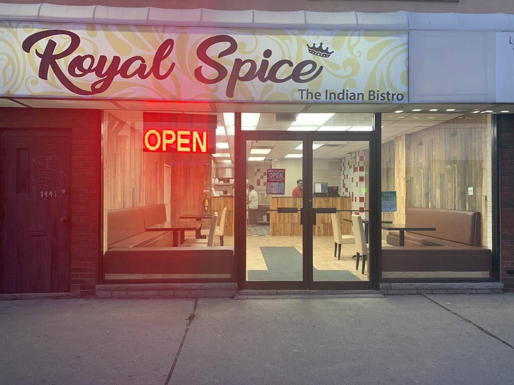 Royal Spice Indian Restaurant | restaurant | 1443 Main St E, Hamilton, ON L8K 1C4, Canada | 9055280981 OR +1 905-528-0981