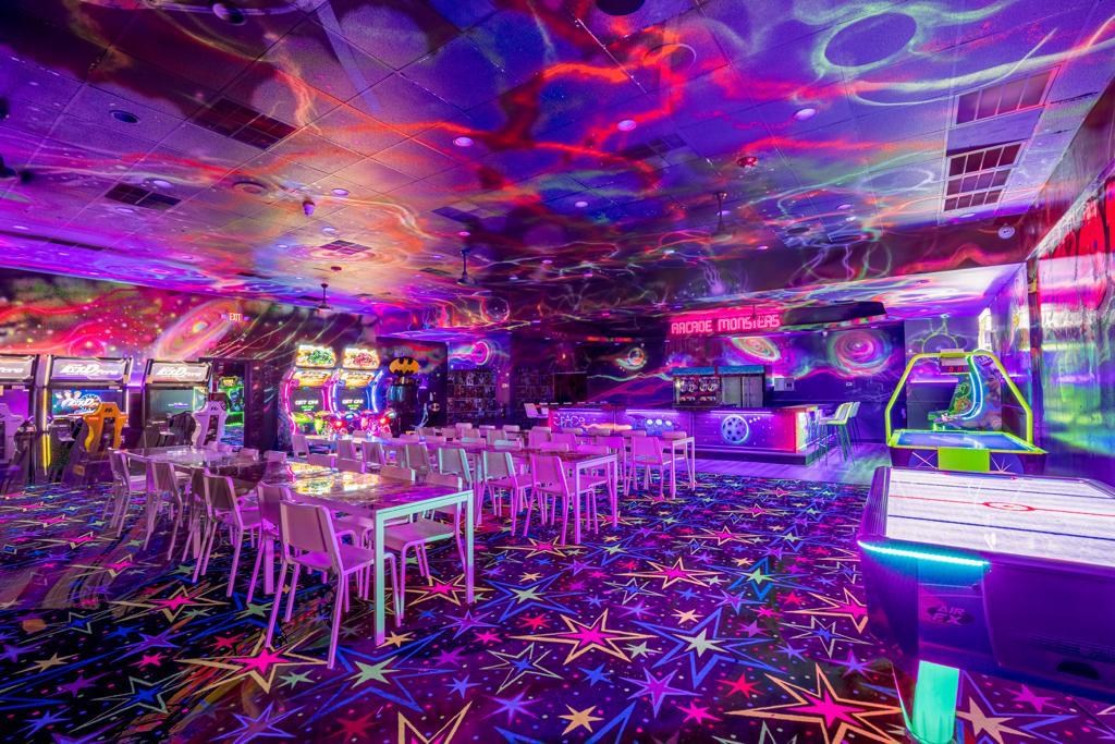 Arcade Monsters Melbourne | restaurant | 835 S Babcock St, Melbourne, FL 32901, USA | 3218025241 OR +1 321-802-5241