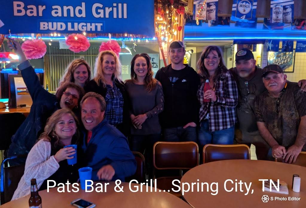 Pats Bar & Grill | restaurant | 427 Mars Hill Rd #5640, Spring City, TN 37381, USA | 4233657004 OR +1 423-365-7004