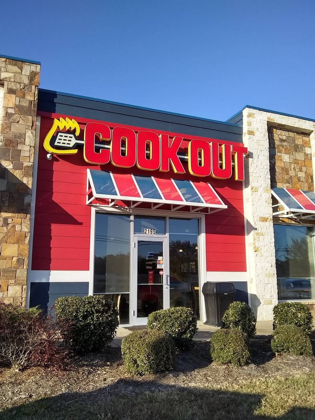 Cook Out | restaurant | 2195 Jackson Ave W, Oxford, MS 38655, USA | 6622811152 OR +1 662-281-1152