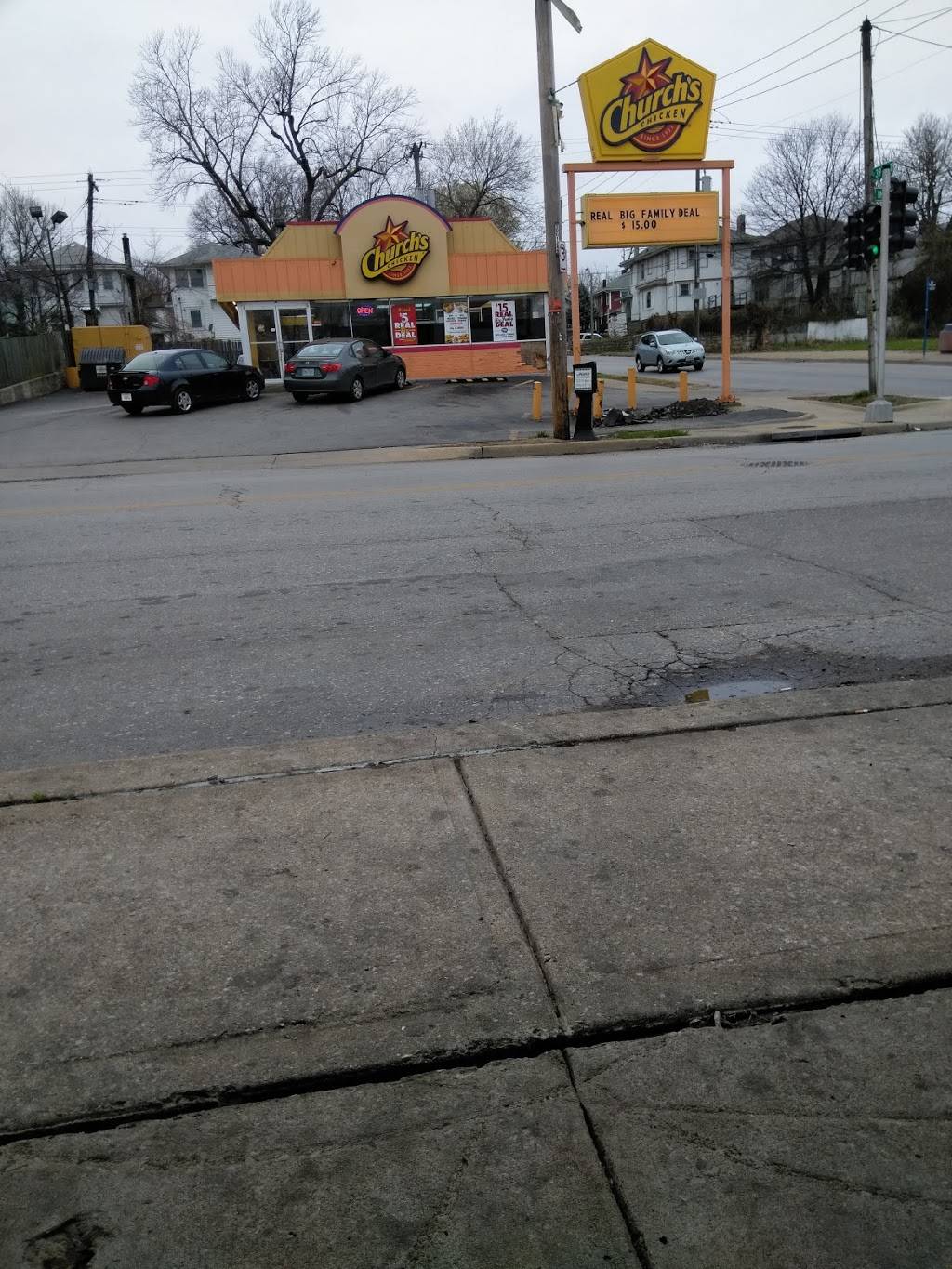 Churchs Chicken | restaurant | 3900 Indiana Ave, Kansas City, MO 64130, USA | 8169239882 OR +1 816-923-9882
