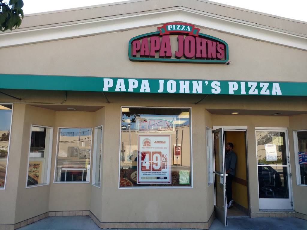 Papa Johns Pizza | restaurant | 735 San Mateo Ave, San Bruno, CA 94066, USA | 6505837272 OR +1 650-583-7272