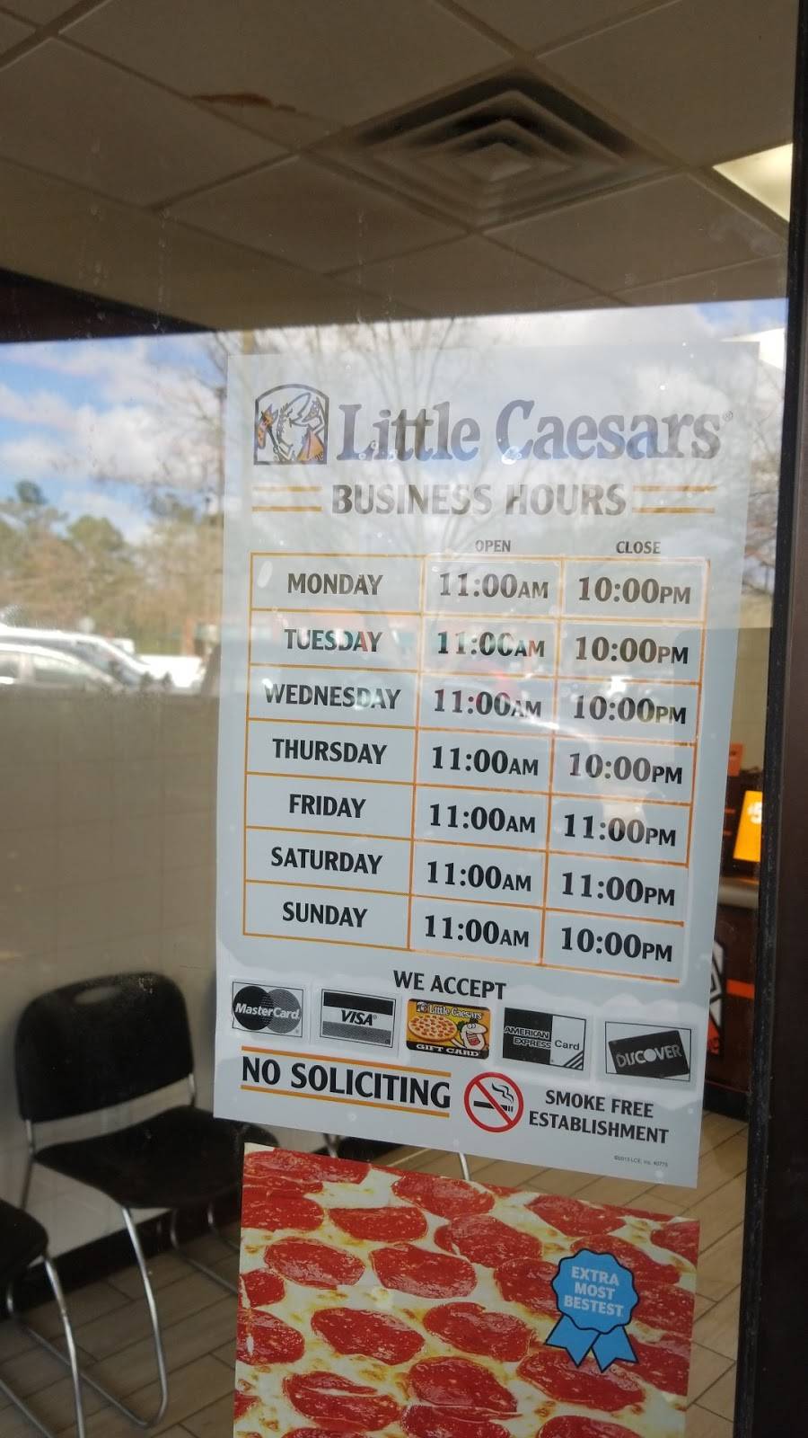 Little Caesars Pizza | meal takeaway | 203 Timber Drive West, Garner, NC 27529, USA | 9197727775 OR +1 919-772-7775