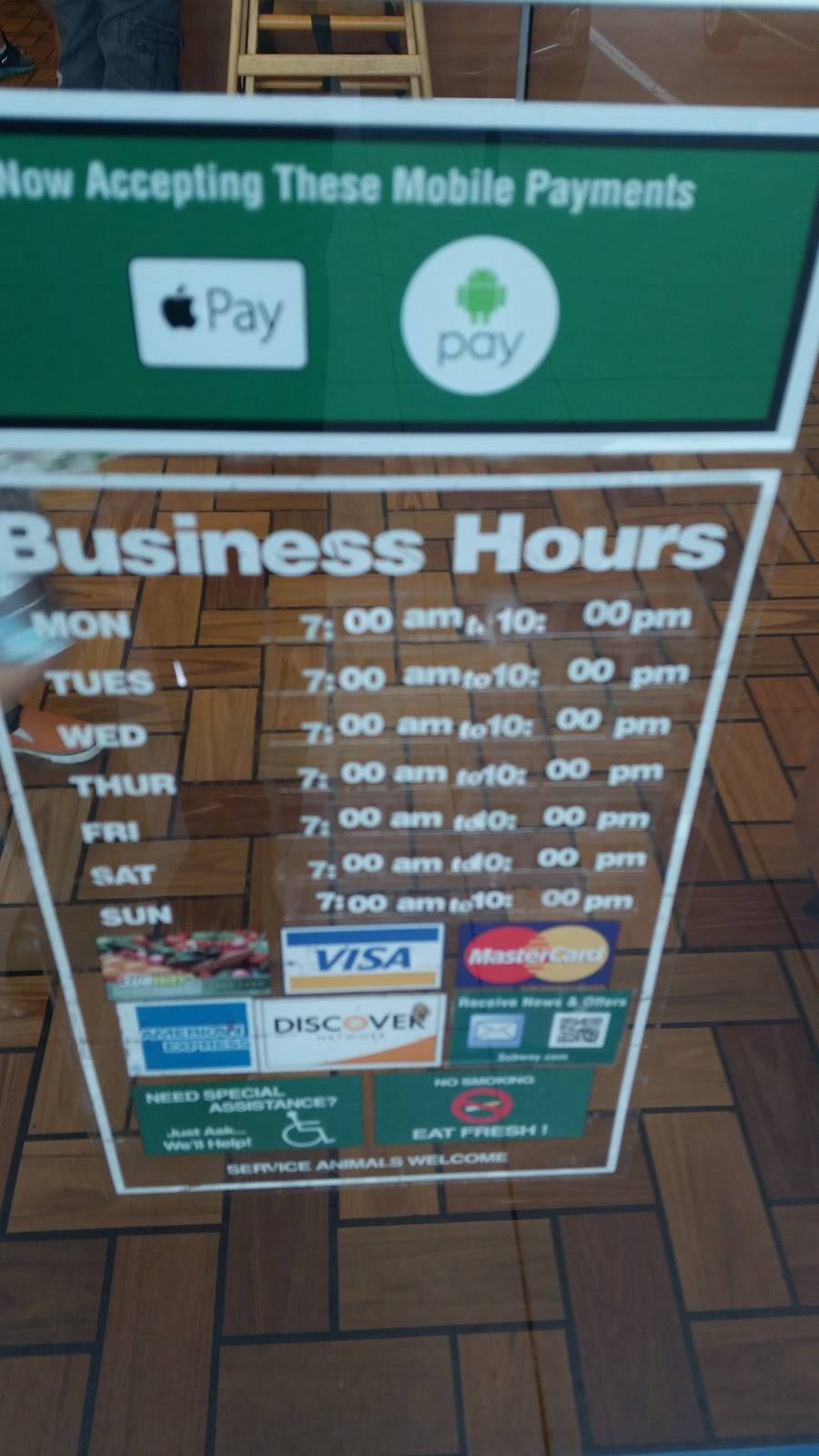 Subway Restaurants | restaurant | 9000 Crow Canyon Rd, Danville, CA 94506, USA | 9256481236 OR +1 925-648-1236