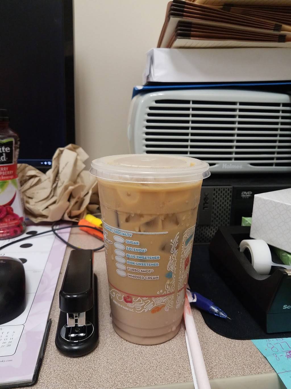 Dunkin | bakery | 486 N Orange Ave Suite 5, Orlando, FL 32801, USA | 4076747385 OR +1 407-674-7385