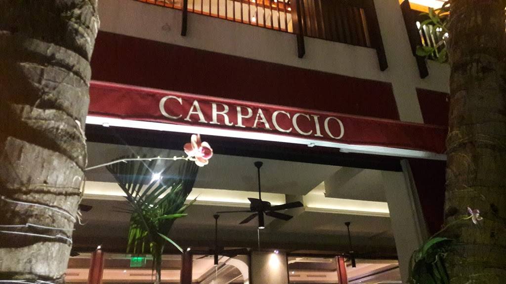 Carpaccio | restaurant | 9700 Collins Ave, Bal Harbour, FL 33154, USA | 3058677777 OR +1 305-867-7777