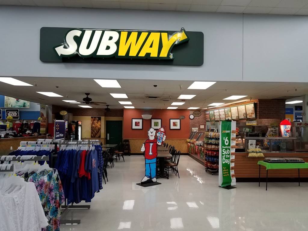 Subway Restaurants | restaurant | WalMart, 555 E Townline Rd, Vernon Hills, IL 60061, USA | 8473459593 OR +1 847-345-9593
