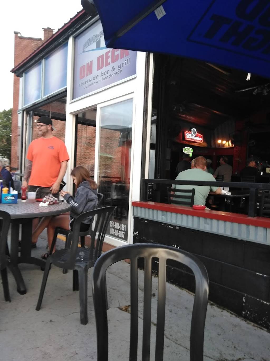 On Deck Bar And Grill | restaurant | 100 2nd St, Henderson, KY 42420, USA | 2708262424 OR +1 270-826-2424