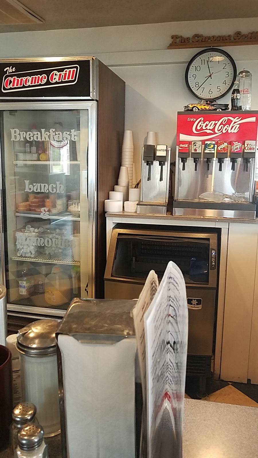 Chrome Grill | restaurant | 428 E 5th St, Connersville, IN 47331, USA | 7658259049 OR +1 765-825-9049