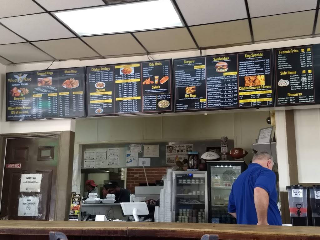 Wings R King | restaurant | 4317, 3833 E Lake Blvd, Birmingham, AL 35217, USA | 2058410303 OR +1 205-841-0303