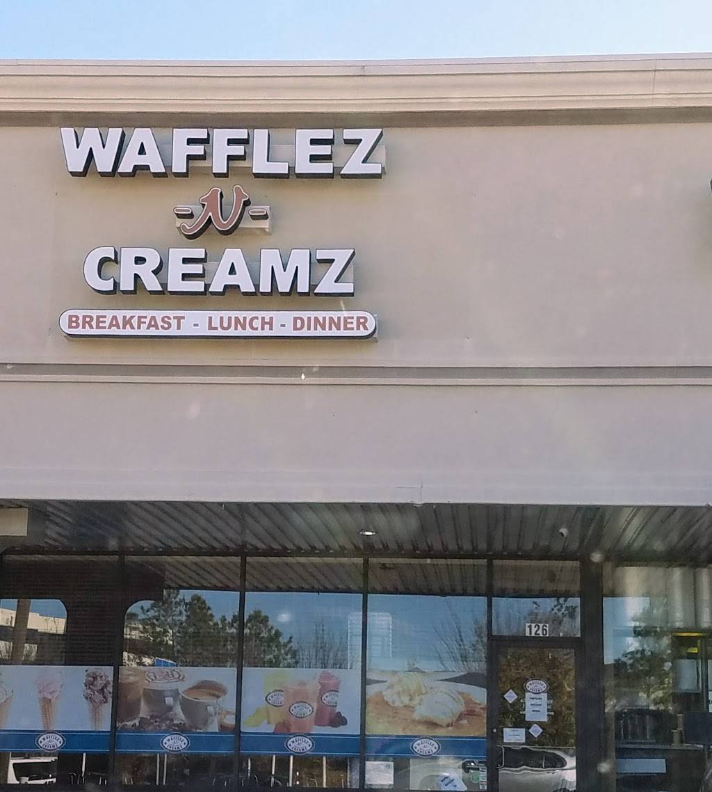 Wafflez-N-Creamz | restaurant | 124 1st St E, Humble, TX 77338, USA | 2813187190 OR +1 281-318-7190