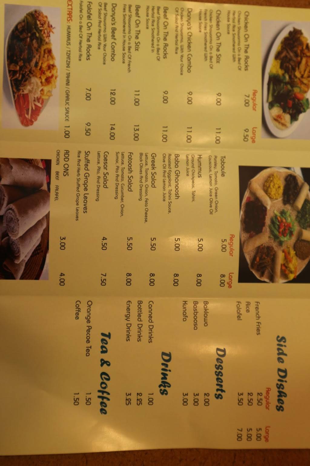 Danyas Restaurant | restaurant | 1279 Main St E, Hamilton, ON L8K 1B1, Canada | 9055492079 OR +1 905-549-2079