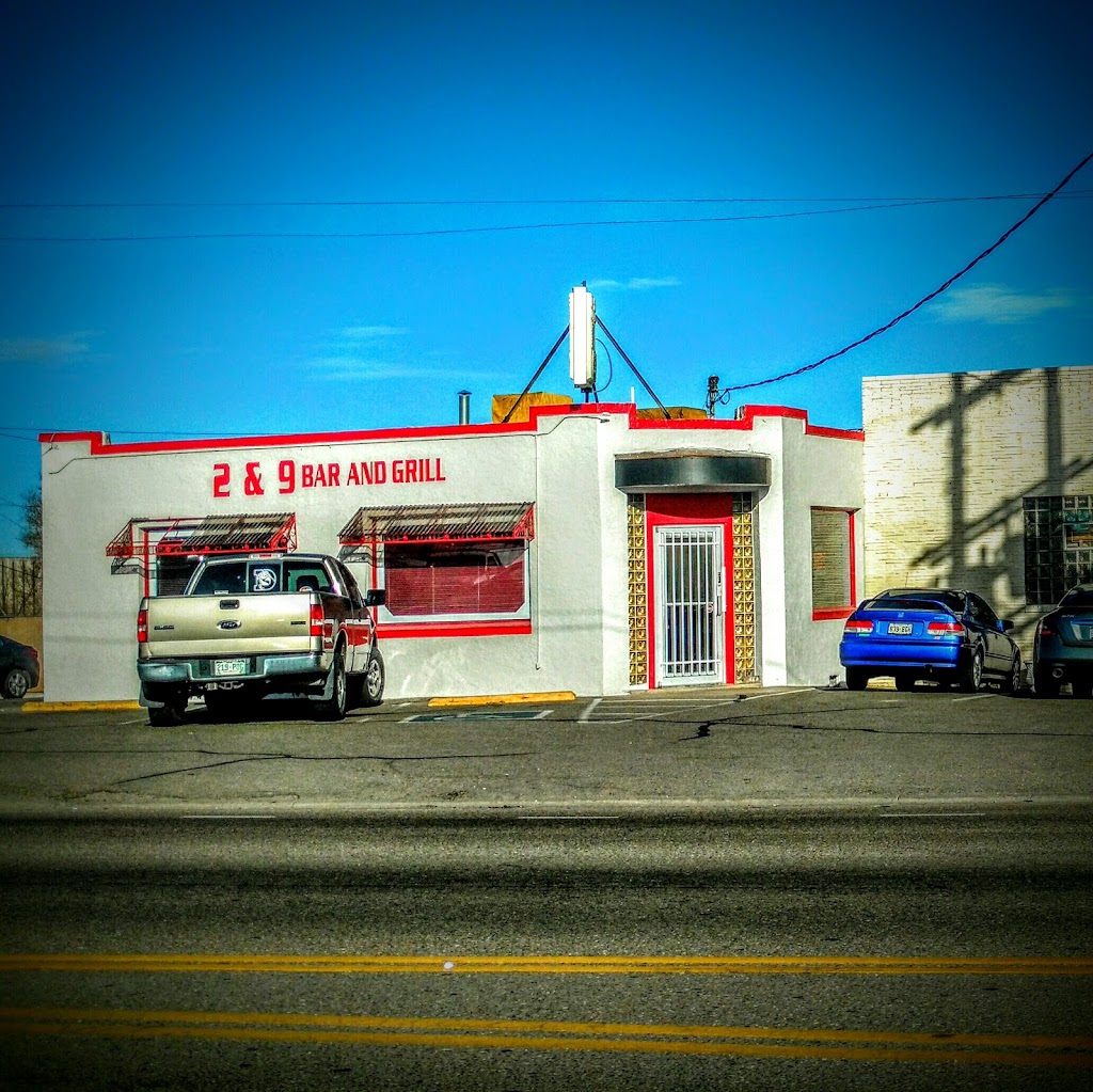 Two & Nine Bar & Grill | restaurant | 2912 N Elizabeth St, Pueblo, CO 81008, USA | 7195423901 OR +1 719-542-3901