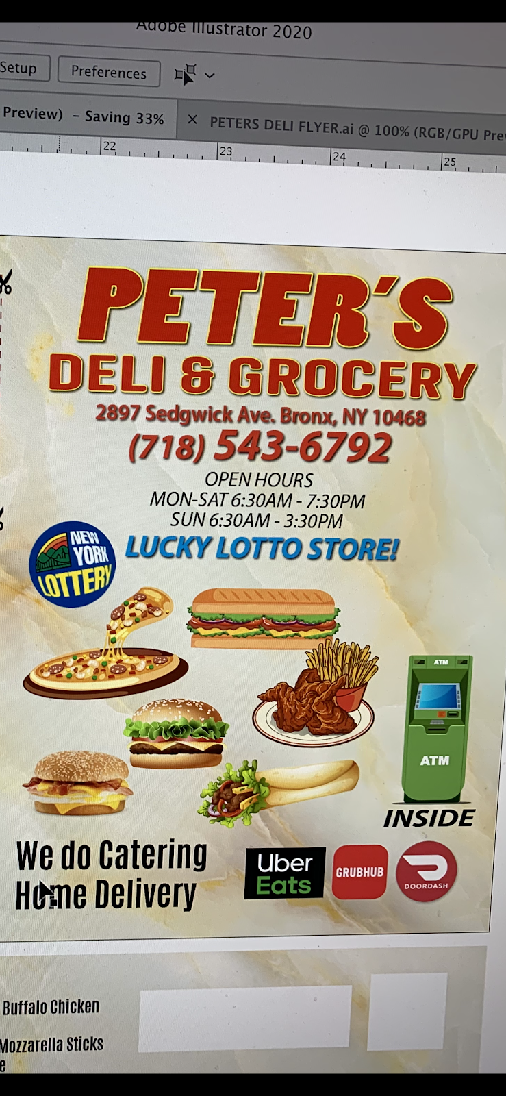 Peters Deli | restaurant | 2897 Sedgwick Ave, Bronx, NY 10468, USA | 7185436792 OR +1 718-543-6792