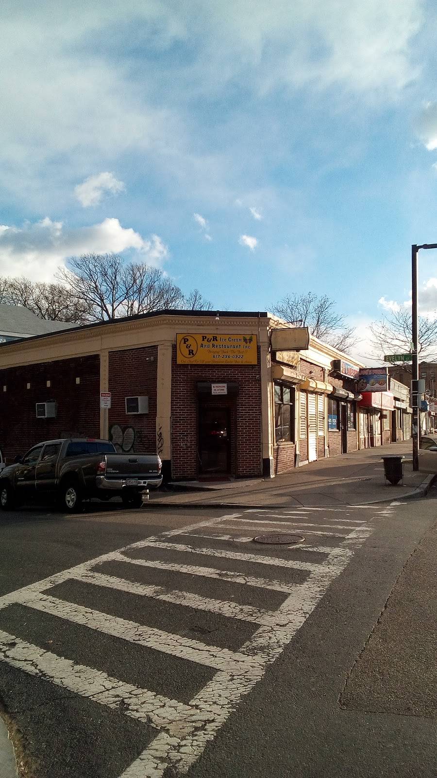 P & R Ice Cream | restaurant | 1284 Blue Hill Avenue, Mattapan, MA 02126, USA | 6172960922 OR +1 617-296-0922