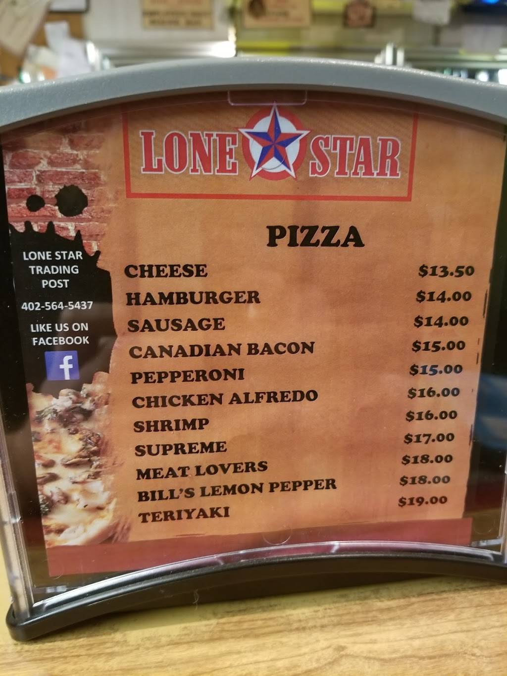 Lone Star Trading Post | restaurant | 14100 Columbus Road Northeast, Columbus, NE 68601, USA | 4025645437 OR +1 402-564-5437