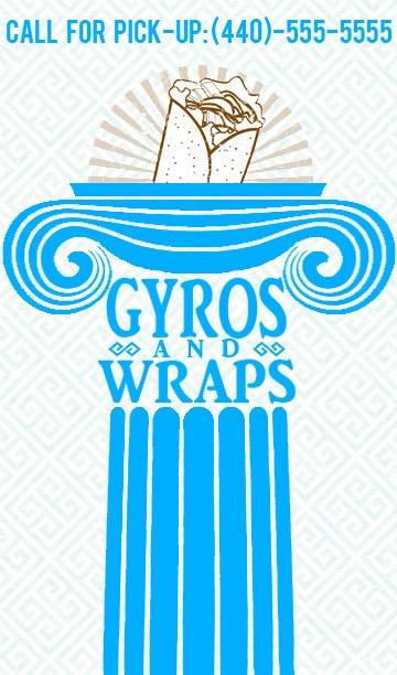 Gyros and Wraps | restaurant | 25680 Aurora Rd, Bedford Heights, OH 44146, USA | 4407353996 OR +1 440-735-3996