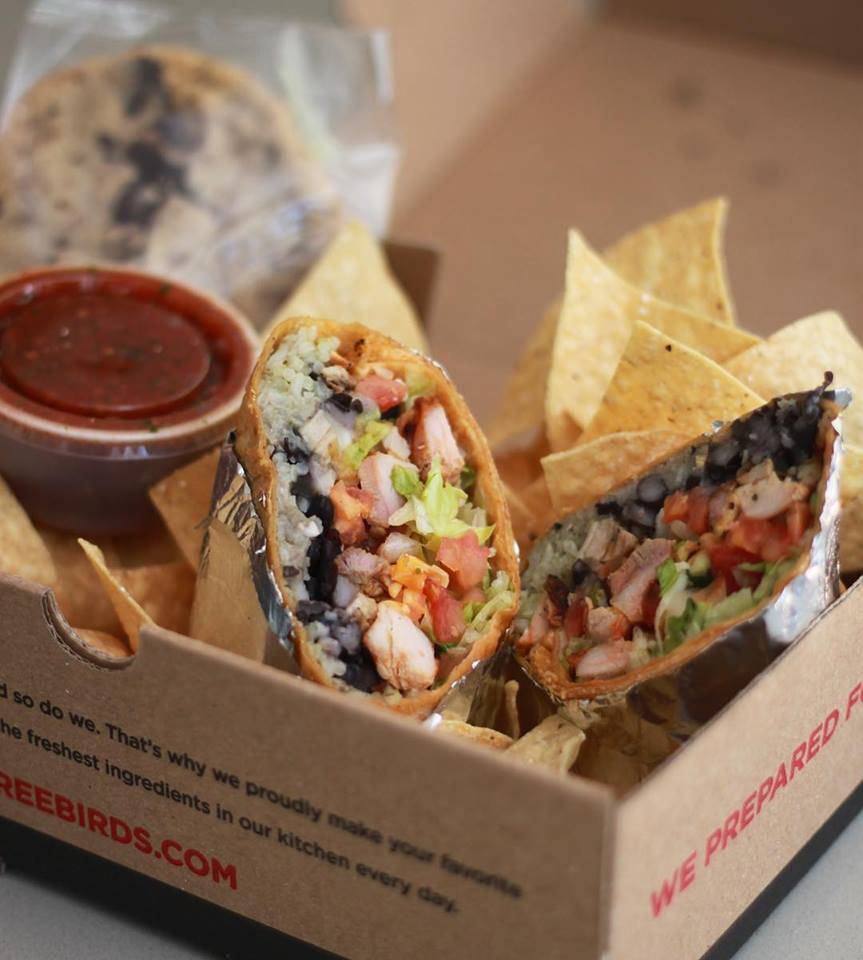 Freebirds World Burrito | meal delivery | 2120 1300 E #300, Salt Lake City, UT 84106, USA | 8014674597 OR +1 801-467-4597