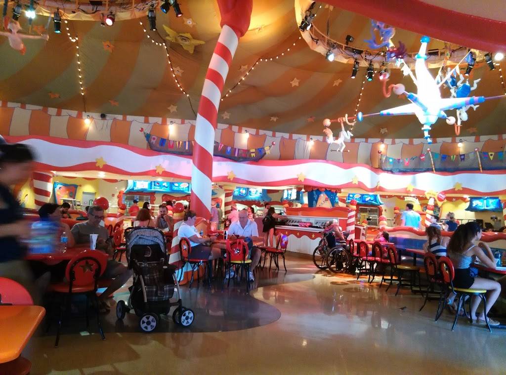 Circus McGurkus Cafe Stoo-Pendous | cafe | 1000 Universal Studios Plaza, Orlando, FL 32819, USA | 4072244233 OR +1 407-224-4233