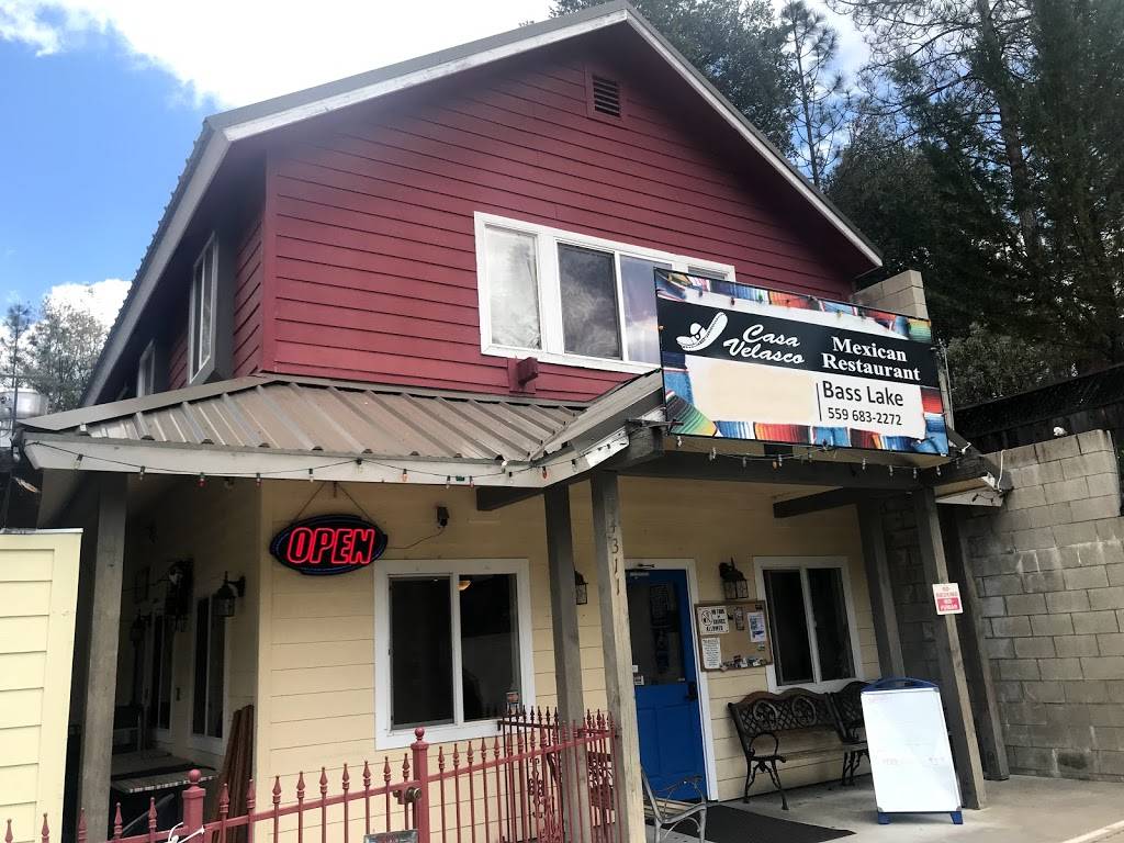 Casa Velasco Mexican Restaurant | restaurant | 54311 Rd 432, Bass Lake, CA 93604, USA | 5596832272 OR +1 559-683-2272