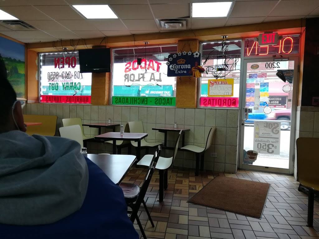 La Flor Food Mart & Tacos La Flor | restaurant | 2200 Lake St, Melrose Park, IL 60160, USA | 7083439550 OR +1 708-343-9550
