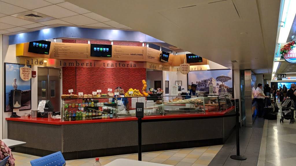 Aldo Lamberti Trattoria | restaurant | International Airport Terminal C, 8500 Essington Ave, Philadelphia, PA 19153, USA | 2153653955 OR +1 215-365-3955