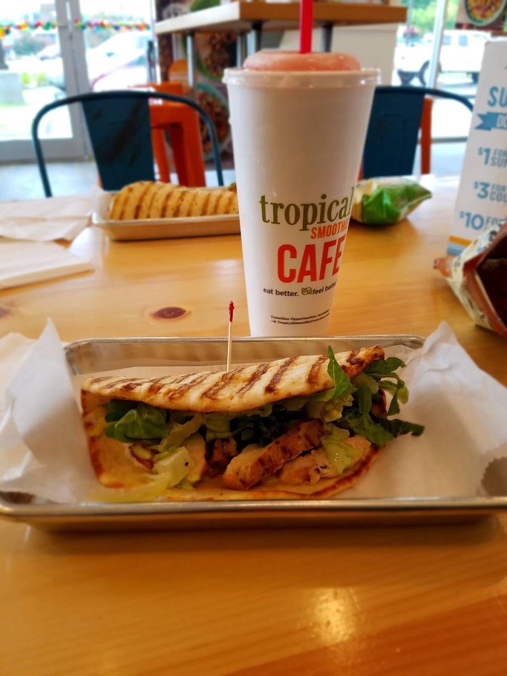 Tropical Smoothie Cafe | restaurant | 6901 Rogers Ave, Fort Smith, AR 72903, USA | 4794521833 OR +1 479-452-1833