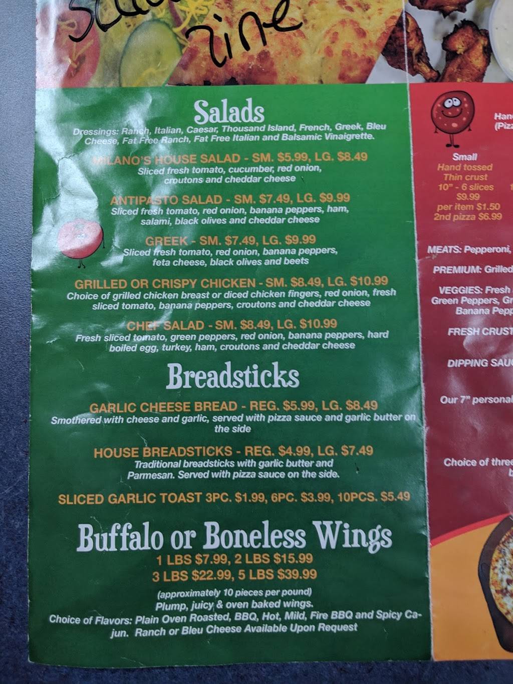 Milanos Pizza | meal delivery | 6504 W Pierson Rd, Flushing, MI 48433, USA | 8109918280 OR +1 810-991-8280