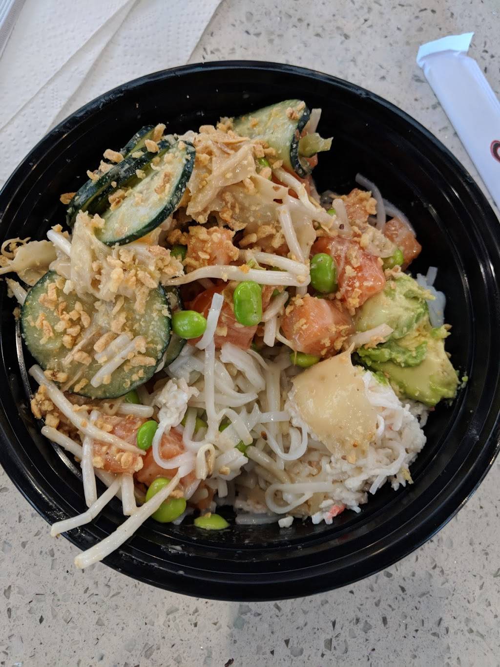 Oke Poke | restaurant | 23646 Rockfield Blvd Ste 604, Lake Forest, CA 92630, USA | 9497166882 OR +1 949-716-6882