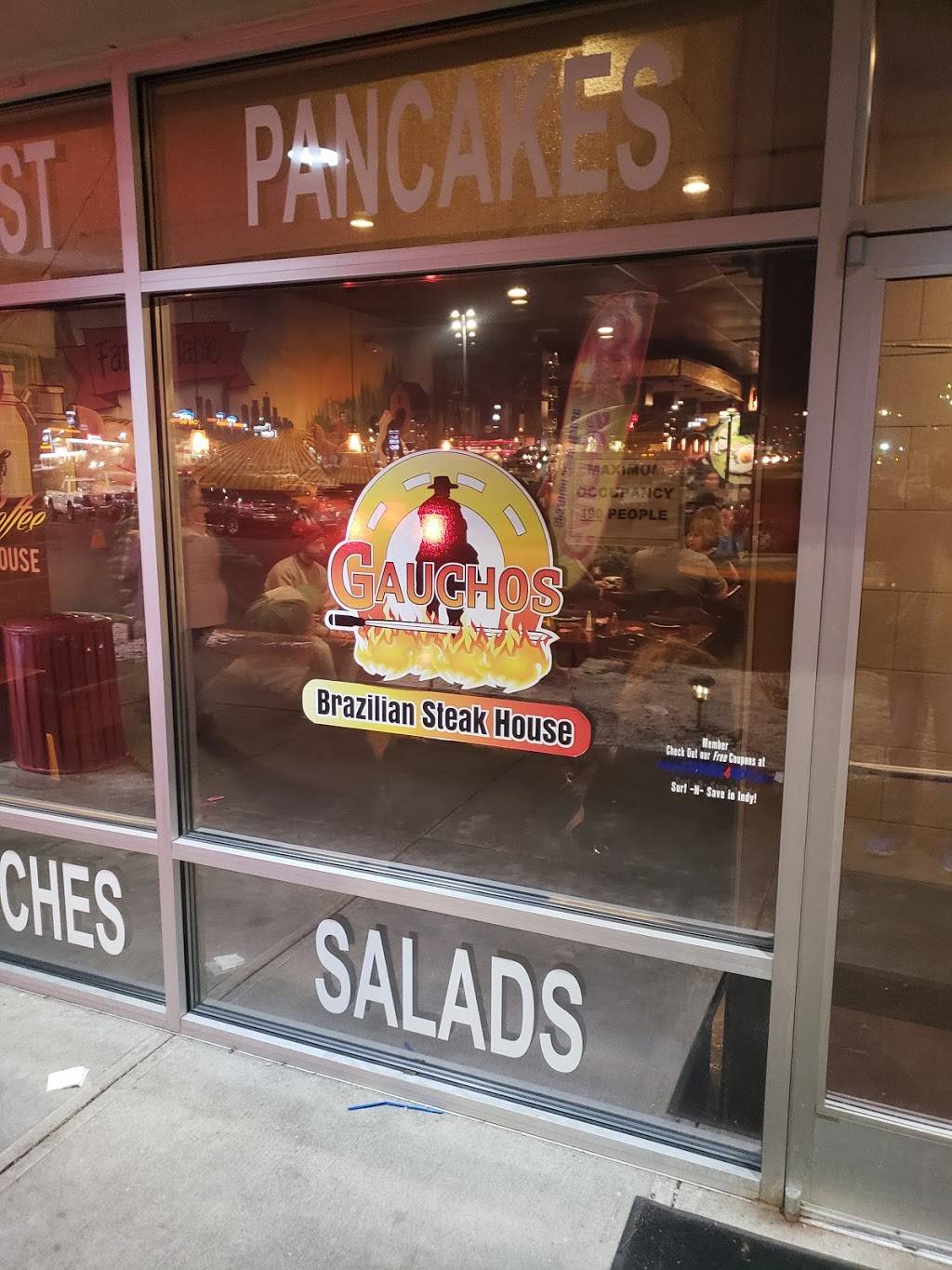 Gauchos Brazilian Steakhouse | restaurant | 8810 S Emerson Ave ste p, Indianapolis, IN 46237, USA | 3173001306 OR +1 317-300-1306