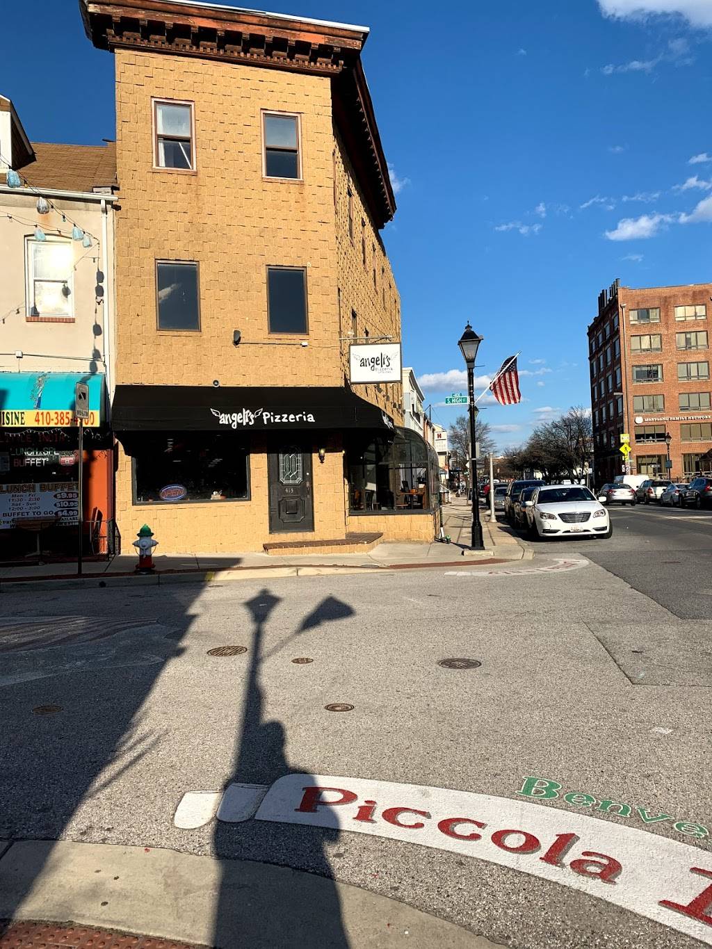 Angeli’s Pizzeria | restaurant | 413 S High St, Baltimore, MD 21202, USA | 4437087556 OR +1 443-708-7556