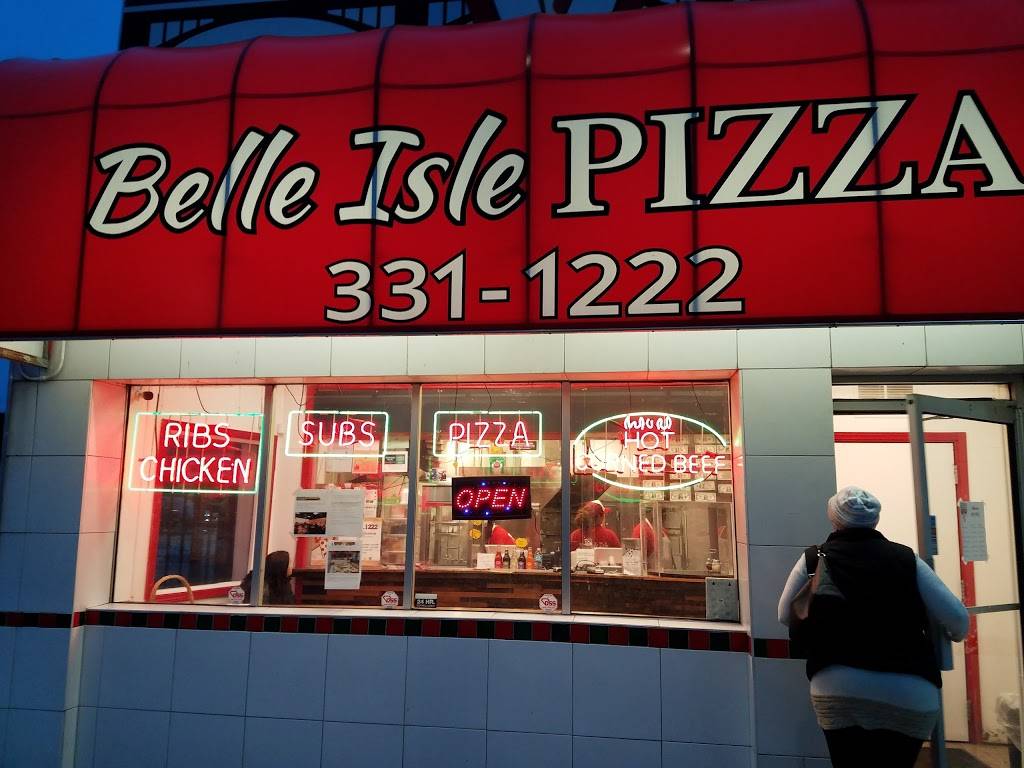 Belle Isle Pizza | meal delivery | 7869 E Jefferson Ave, Detroit, MI 48214, USA | 3133311222 OR +1 313-331-1222