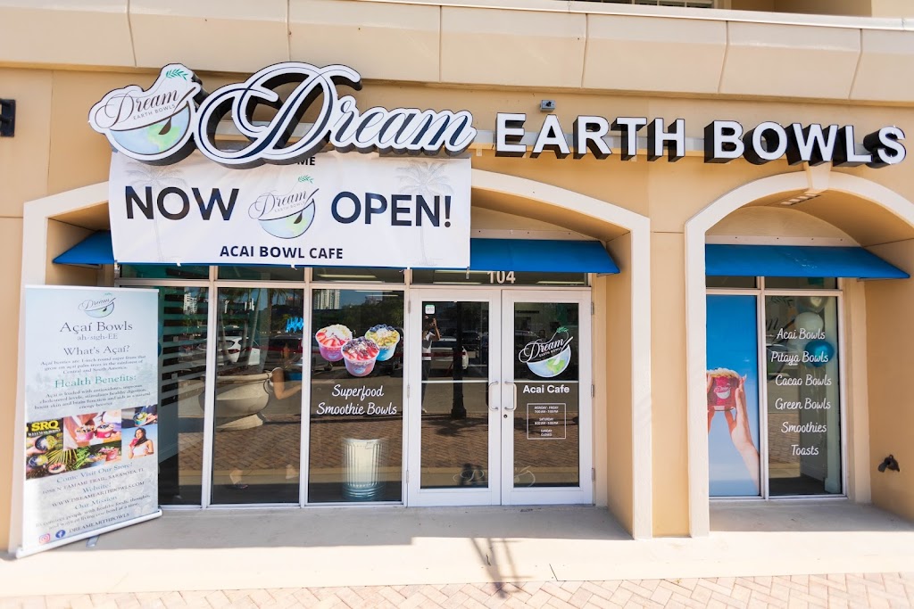 Dream Earth Bowls | restaurant | 1058 N Tamiami Trail, Sarasota, FL 34236, USA | 9412103285 OR +1 941-210-3285