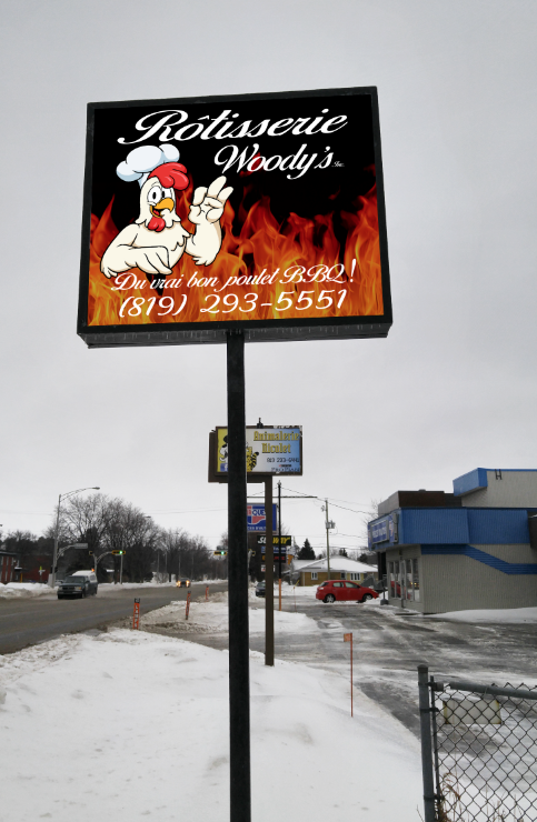 Rôtisserie Woodys Inc. | restaurant | 1363 Boulevard Louis Fréchette, Nicolet, QC J3T 1M3, Canada | 8192935551 OR +1 819-293-5551