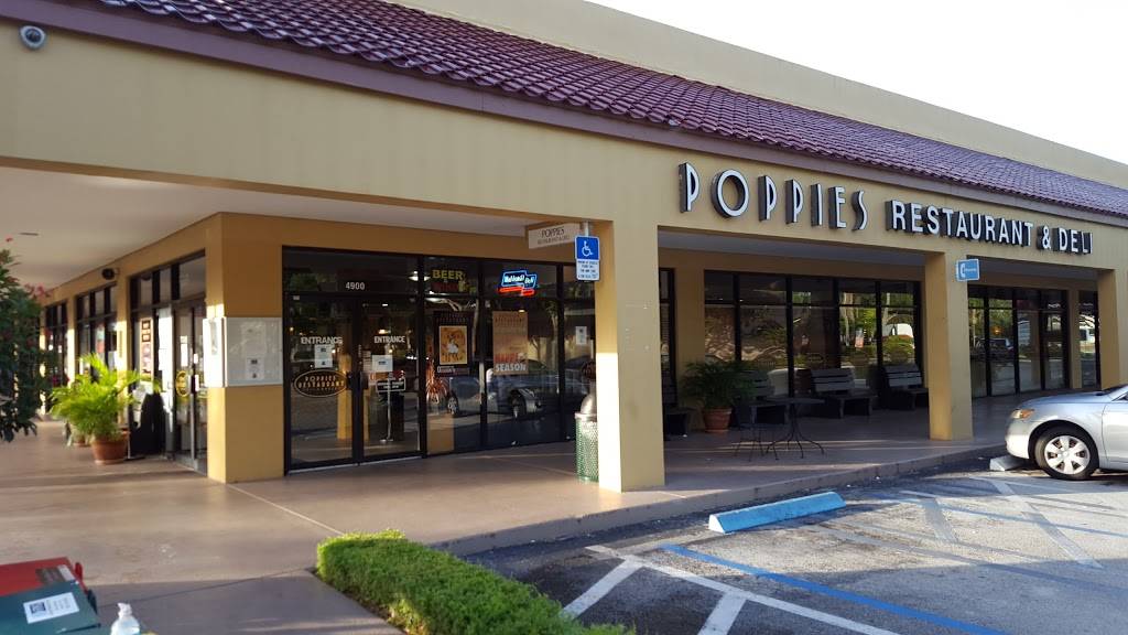 Poppies | restaurant | 4900 Linton Blvd, Delray Beach, FL 33445, USA | 5614984900 OR +1 561-498-4900