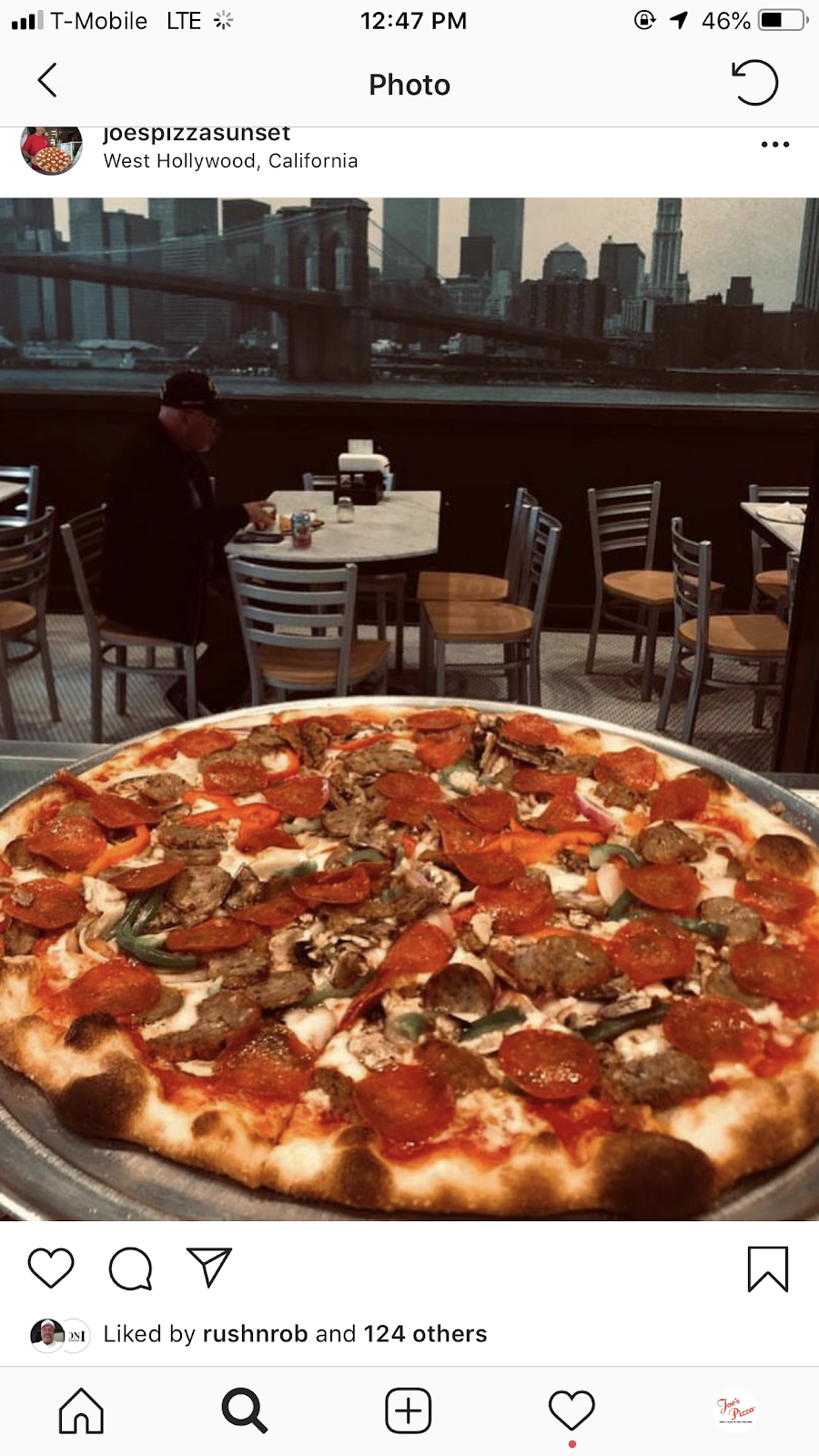 Joes Pizza Sherman Oaks | restaurant | 15030 Ventura Blvd unit c22, Sherman Oaks, CA 91403, USA | 8186460033 OR +1 818-646-0033