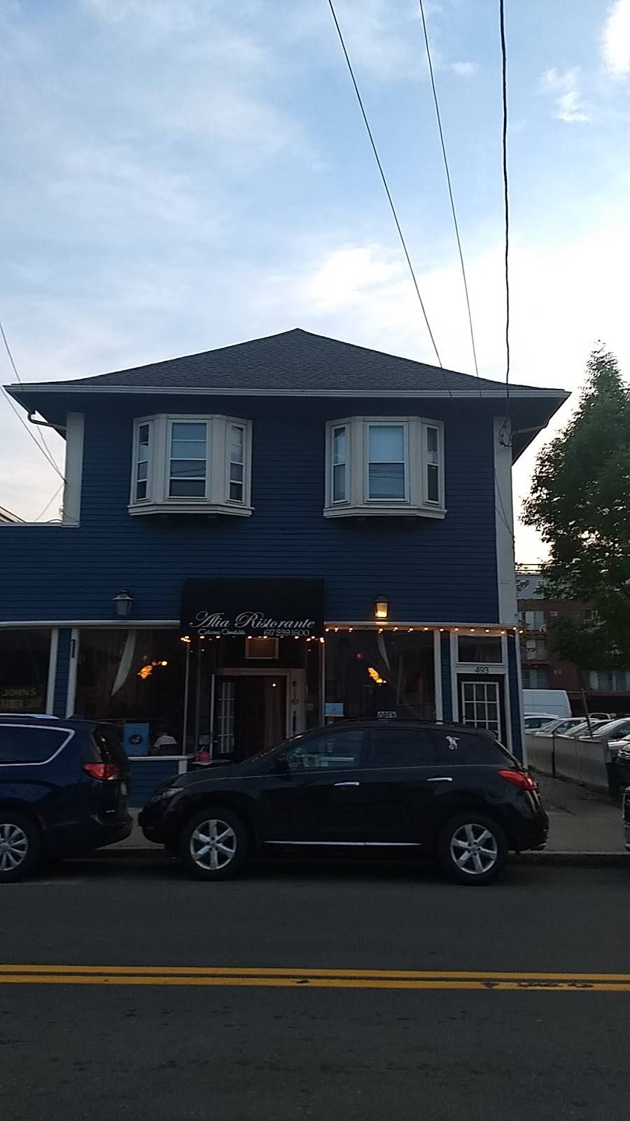 Alia Ristorante | restaurant | 495 Shirley St, Winthrop, MA 02152, USA | 6175391600 OR +1 617-539-1600