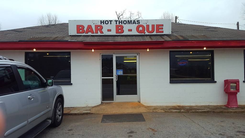 Hot Thomas Barbeque | restaurant | 3753 Greensboro Hwy, Watkinsville, GA 30677, USA | 7067696550 OR +1 706-769-6550